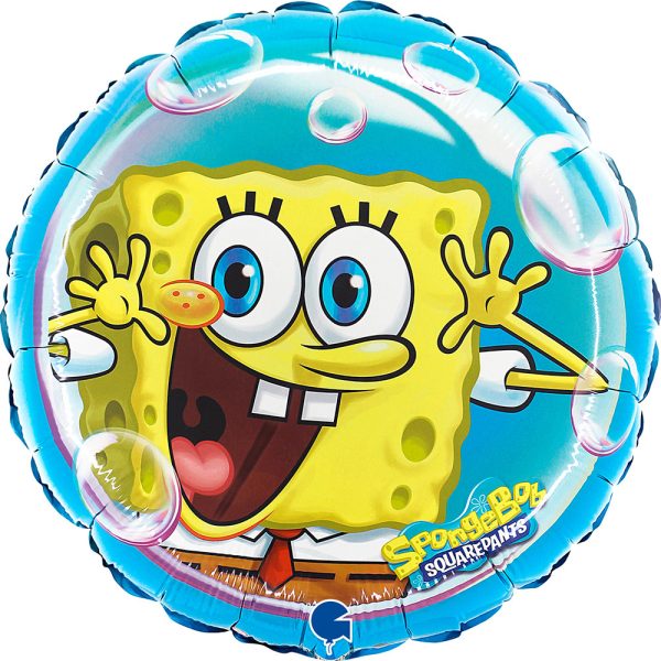 SpongeBob Bubbles folieballong 46 cm