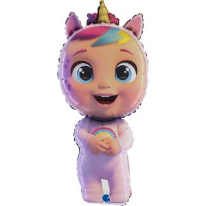 Cry Babies drömmande folieballong 102 cm