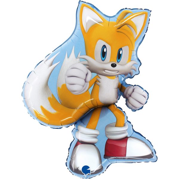 Sonic the Hedgehog Tails folieballong 66 cm