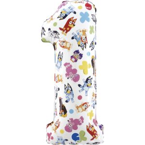 Bluey Friends Nummer 1 folieballong 66 cm