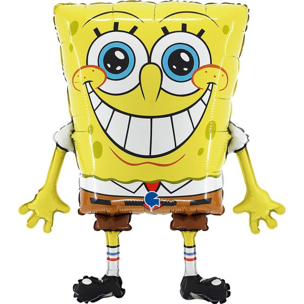 SpongeBob gul folieballong 58 cm