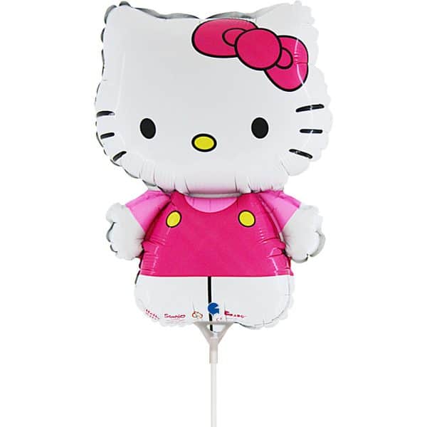 Hello Kitty fuchsia mini folieballong 35 cm (WP)