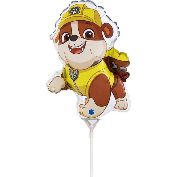 Paw Patrol Rubble mini folieballong 35 cm