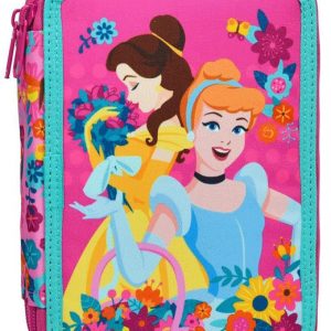 Disney Princess pennfodral med vårmotiv, 2 våningar