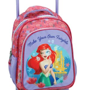 Disney Princess Ariel rullande förskoleväska, 30 cm