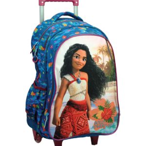 Disney Vaiana Bold äventyrarväska med hjul, 46 cm