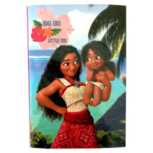Disney Vaiana Big Sis B5 Linjerad Anteckningsbok 40 Ark