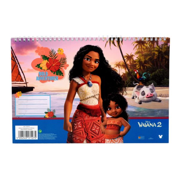 Disney Vaiana Big Sis A/4 spiralblock, 30 blad