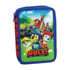 Paw Patrol Rescue Rule Fodral med 2 lager och innehåll