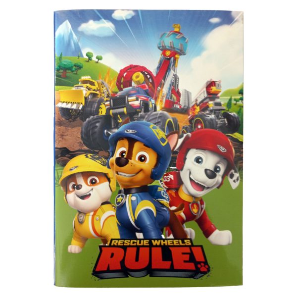 Paw Patrol anteckningsbok B/5 linjerat, 40 blad