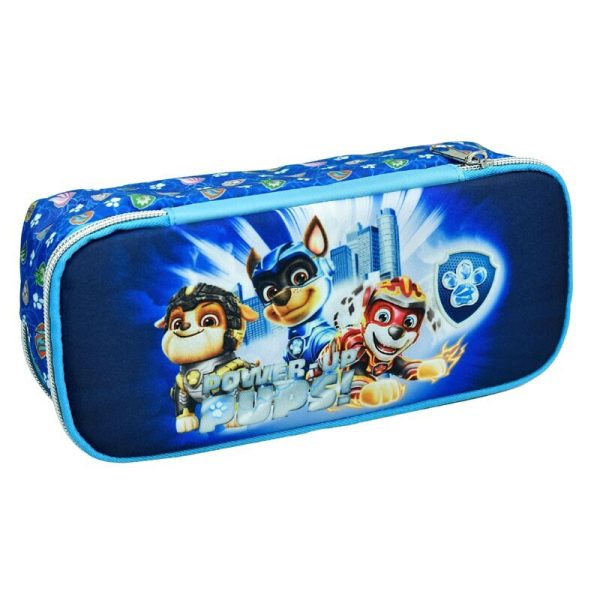 Paw Patrol Power Up pennfodral med 2 fack 26 cm