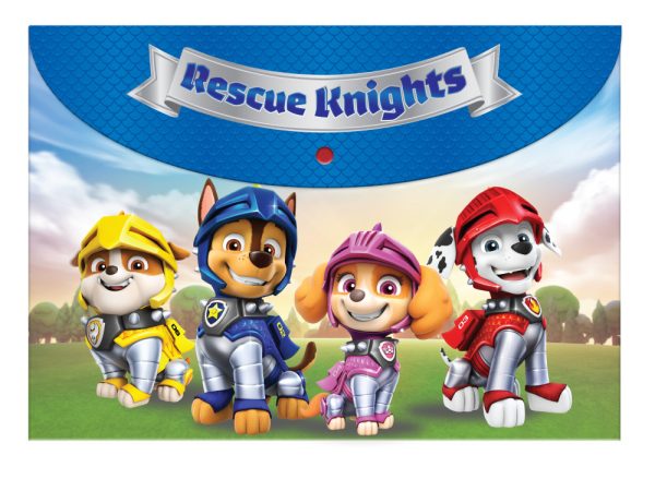Paw Patrol Knights A/4 Dokumentmapp