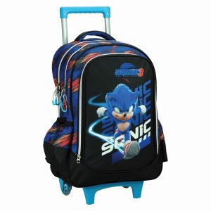 Sonic the Hedgehog Brawn rullande skolväska, 46 cm