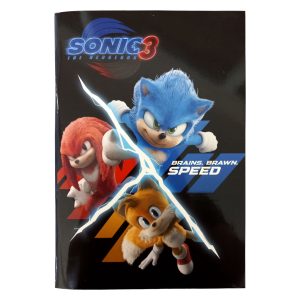 Sonic the Hedgehog Anteckningsbok B/5 linjerad 40 sidor