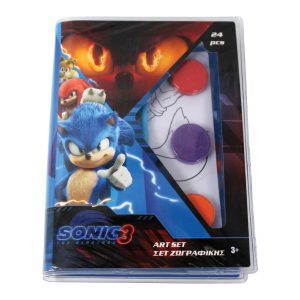 Sonic the Hedgehog Hype Man mini konstset