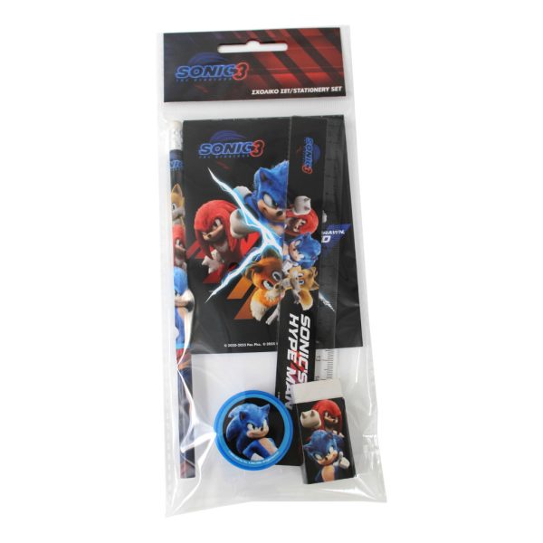 Sonic the Hedgehog Hype Man skrivset, 5 delar