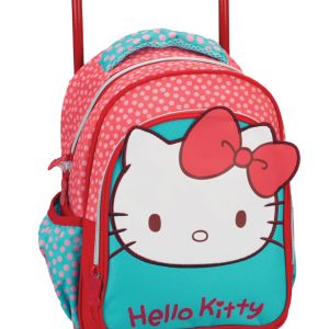 Hello Kitty rullande ryggsäck för förskolan, 30 cm