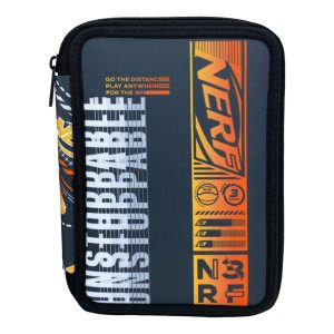 Nerf Unstoppable pennfodral med innehåll, 2 lager