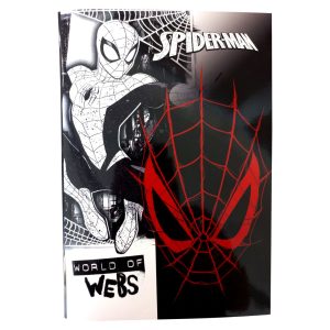 Spindelmannen World of Webs Anteckningsbok B/5 linjerad 40 blad