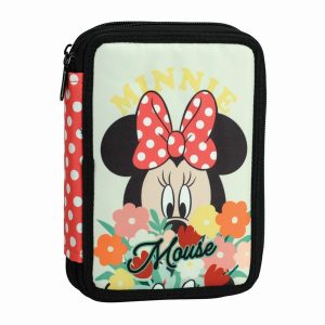 Disney Mimmi Pigg fylld pennfodral med 2 nivåer