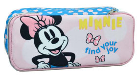Disney Mimmi Pigg pennfodral med 2 fack 26 cm