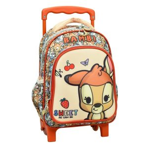Disney Bambi Sweet rullande förskoleryggsäck, 30 cm