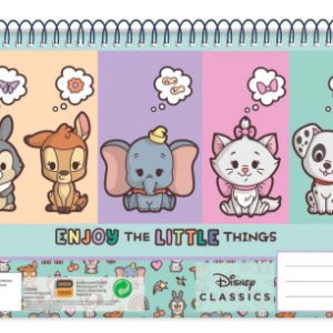 Disney Animals Classic A/4 spiralblock, 30 blad