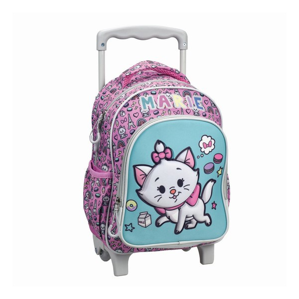 Disney Marie rullande ryggsäck för förskolan, 30 cm