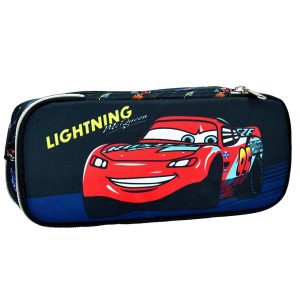 Disney Cars pennfodral med två fack 26 cm