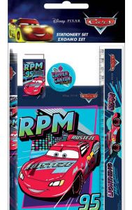 Disney Cars RPM skrivset 5 delar