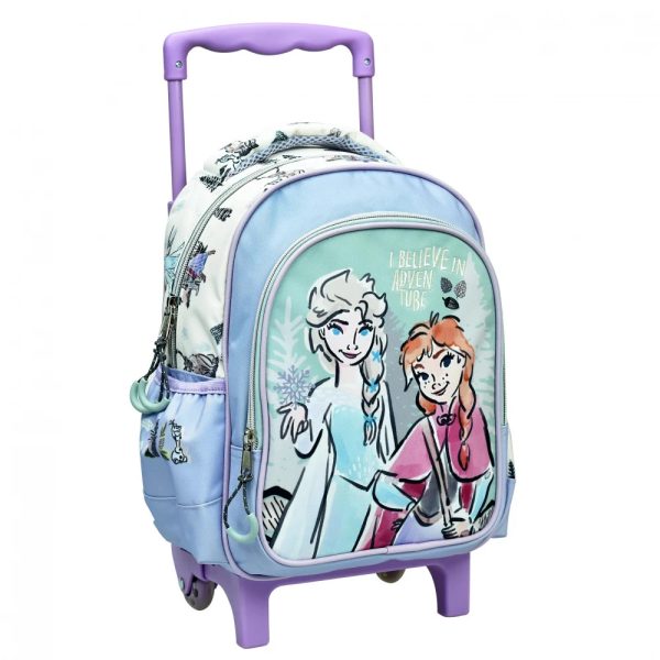 Disney Frozen Adventure rullande förskoleväska, 30 cm