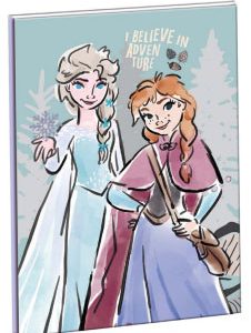 Disney Frozen Adventure B/5 linjerad anteckningsbok 40 sidor