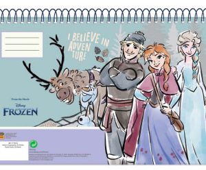Disney Frozen Adventure A4 spiralblock 30 blad