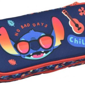 Disney Lilo and Stitch Pennfodral med 2 fack 23,5 cm