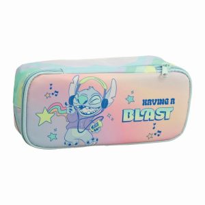 Disney Lilo and Stitch Pennfodral med 2 fack 26 cm