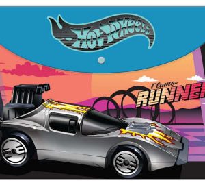 Hot Wheels Flame Runner A4 Dokumentmapp