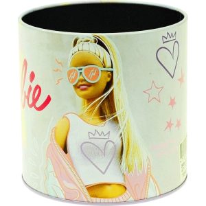 Barbie pennhållare i metall 10,5 cm