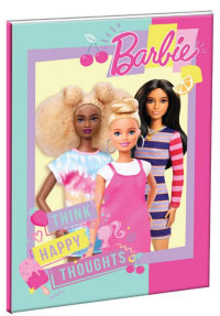 Barbie Happy Thoughts B5 Linjerad Anteckningsbok 40 sidor