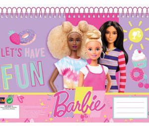 Barbie Happy Thoughts A/4 spiralblock, 30 blad