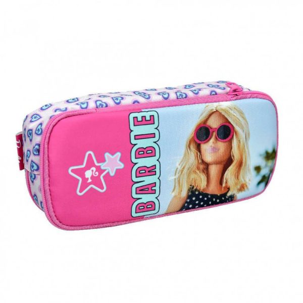 Barbie pennfodral med två fack 26 cm