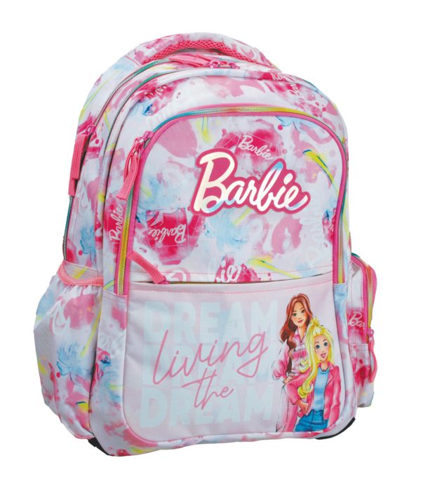 Barbie Paints skolväska, ryggsäck 42 cm