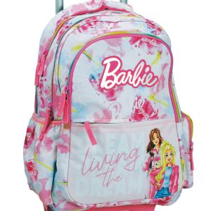 Barbie rullande skolryggsäck, 46 cm