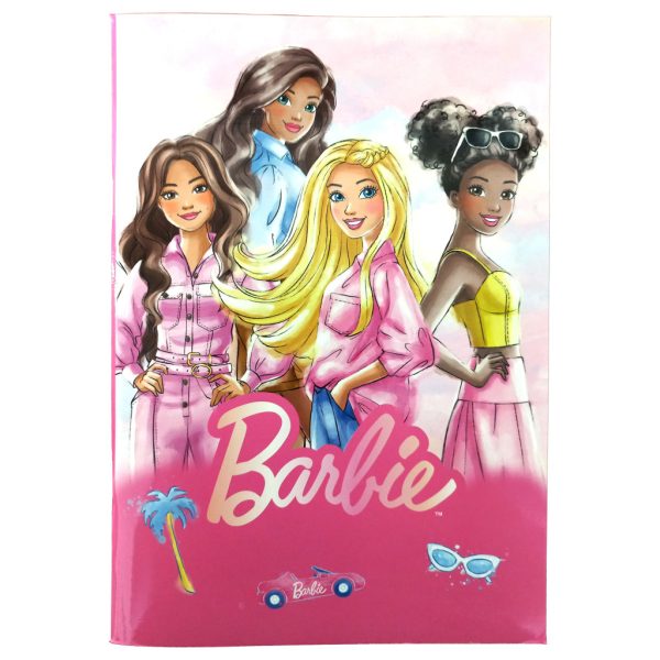 Barbie linjerad anteckningsbok B/5, 40 blad