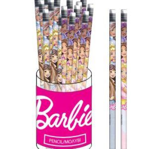 40st Barbie HB grafitpenna med suddtopp