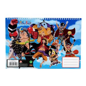 One Piece Team A/4 spiralblock, 30 blad
