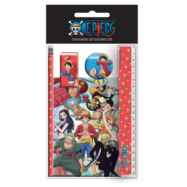One Piece skrivset 5 delar