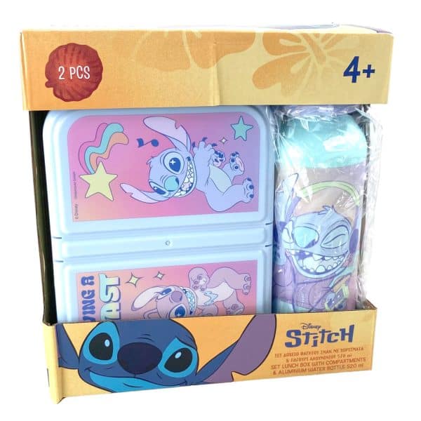 Disney Lilo and Stitch matlåda och aluminiumflaska set