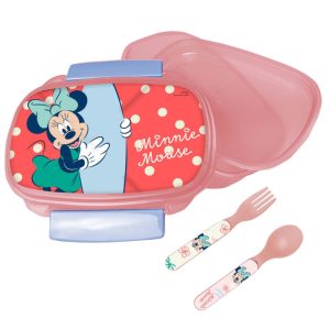 Disney Mimmi Pigg Sommar matlåda med bestickset