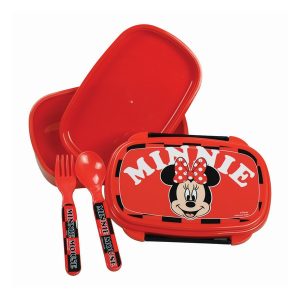 Disney Mimmi Pigg smörgåslåda med bestickset