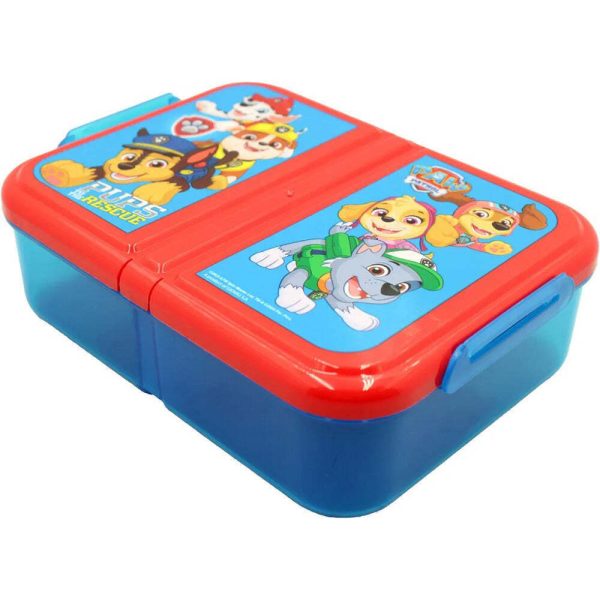 Paw Patrol Pups Rescue matlåda med flera fack, smörgåslåda